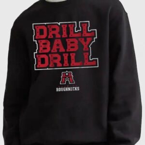 Houston Roughnecks UFL Drill Baby Drill Shirt