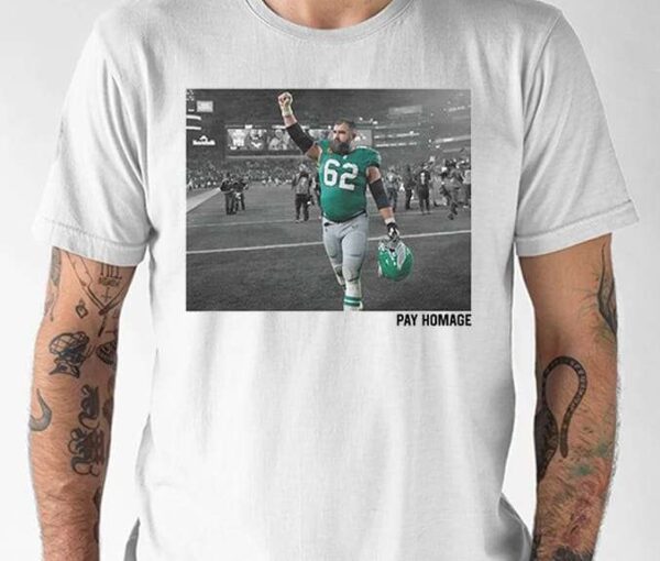 Jason Kelce Pay Homage Shirt