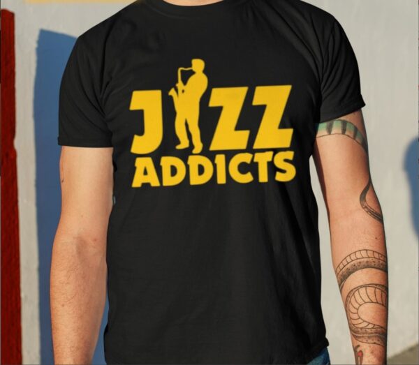 Jazz Addicts Saxophone Shirt