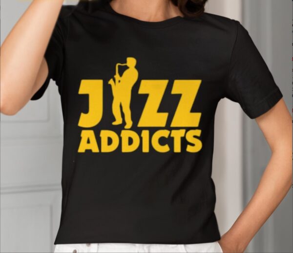 Jazz Addicts Saxophone Shirt1