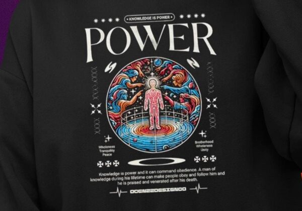 Knowledge Is Power Shirt1