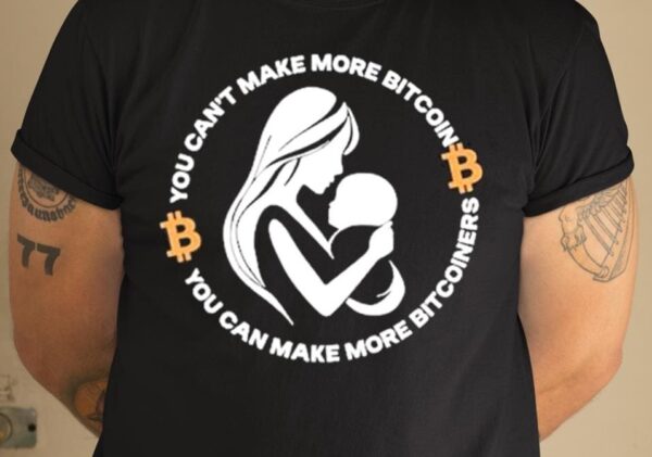 Love Is Bitcoin You Can’t Make More Bitcoin You Can Make More Bitcoiners Shirt