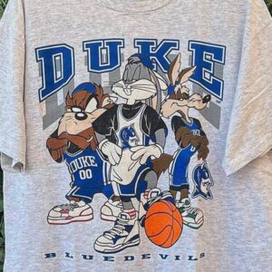 Marty Mush Duke Blue Devils Looney Tunes Shirt1