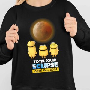 Minions Total Solar Eclipse 2024 Shirt1