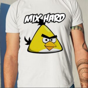 Mix Hard Chuck Angry Birds Shirt