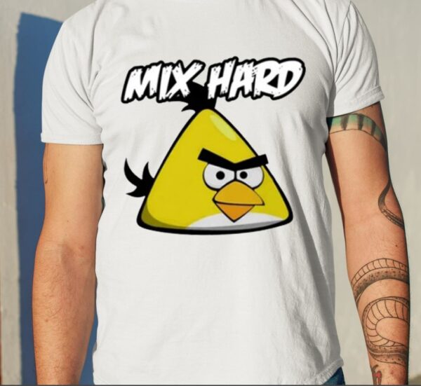 Mix Hard Chuck Angry Birds Shirt