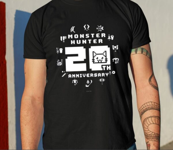 Monster Hunter 20Th Anniversary Shirt