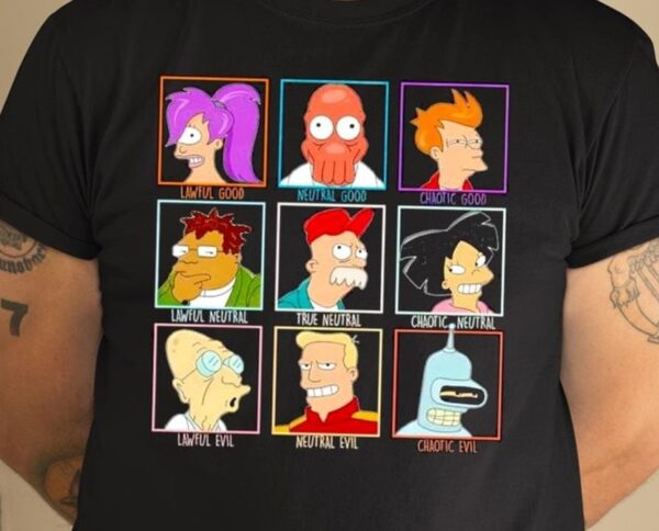 Moral Alignment Chart Shirt