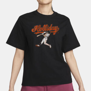 Orioles Jackson Holliday Baseball T-Shirt3