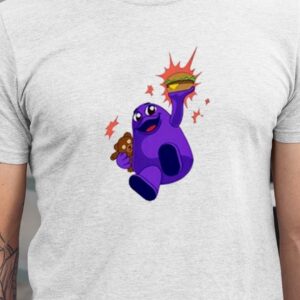 Purple Shake Hamburger Shirt