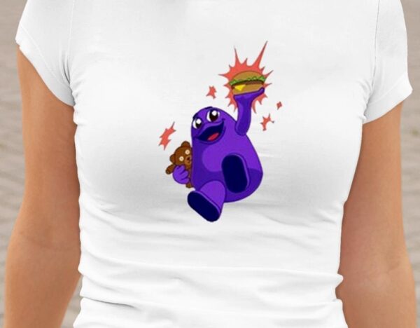 Purple Shake Hamburger Shirt1