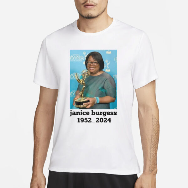 Rip Janice Burgess 1952-2024 T-Shirt3