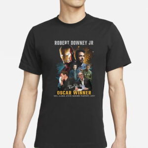 Robert Downey Jr Oscar Winner T-Shirt