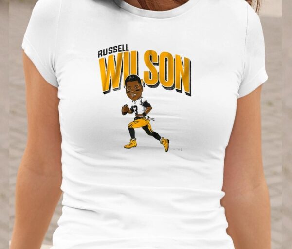 Russell Wilson Pittsburgh Caricature t-shirt1