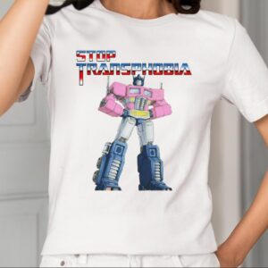 Stop Transphobia Robot Shirt1