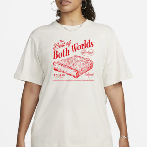 THE BEST OF BOTH WORLDS TAGLIO CAMP WASHINGTON QUEEN CONEY PIZZA T-SHIRT3