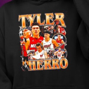 Tyler Herro Miami Heat Basketball Graphic Shirt1