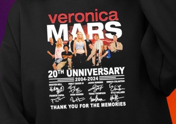 Veronica Mars 20th Anniversary 2004-2024 Thank You For The Memories Shirt1