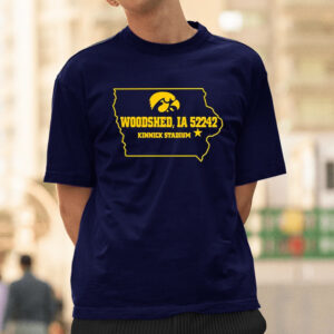 Woodshed Ia 52242 Kinnick Stadium Shirt