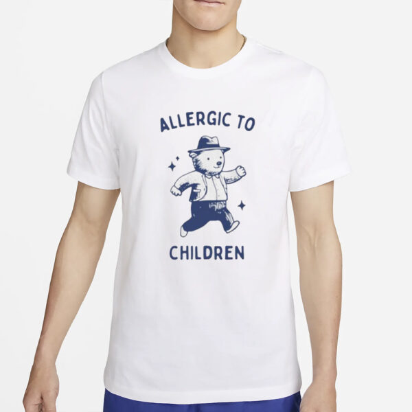 Allergic To Children T-Shirt4