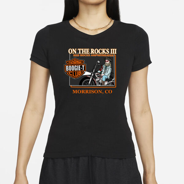 Boogie T On The Rocks Iii Morrison Co T-Shirts