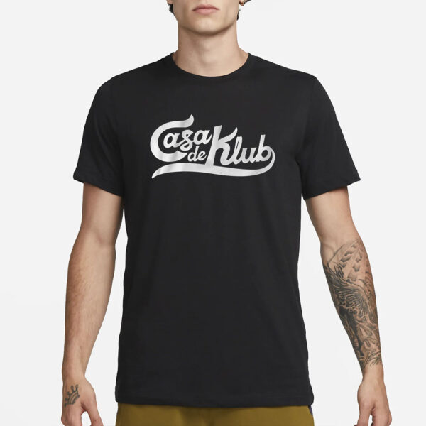 Casa De Klub Script T-Shirt1