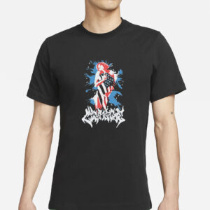 City Morgue My Bloody America Flag T-Shirts