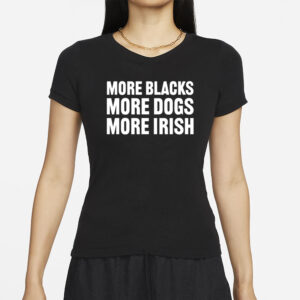 Clare Daly Wearing More Blacks More Dogs More Irish T-Shirts