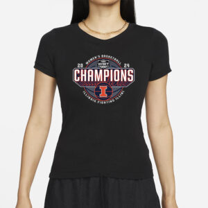 Fighting Illini 2024 Wbit Champions T-Shirts