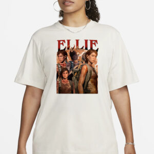 Fuzeprint Vintage Ellie Williams T-Shirt1