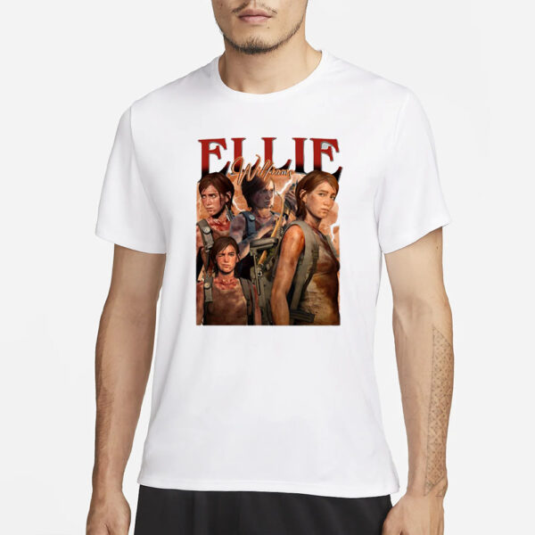 Fuzeprint Vintage Ellie Williams T-Shirt3