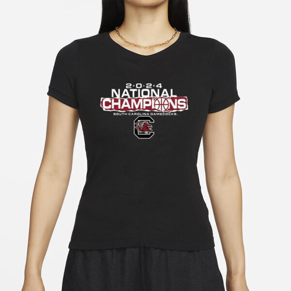 Gamecocks 2024 NCAA Women’s Basketball National Champions T-Shirt