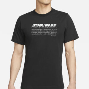 George Lucas Star Wars A Film With Comic-Book T-Shirts