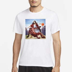 Happy Easter Satan Jesus Basketball T-Shirt1