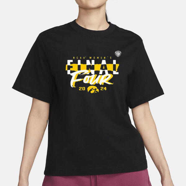 Hawkeyes 2024 Women’s Basketball Final Four T-Shirt1