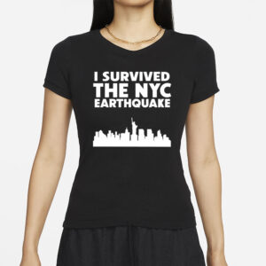 I Survived The Nyc Earthquake 2024 T-Shirt