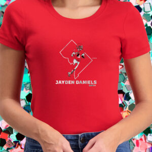 JAYDEN DANIELS STATE STAR T-SHIRT2