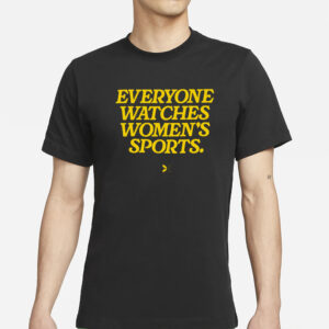 Jason Sudeikis Togethxr Everyone Watches Women's Sports T-Shirt