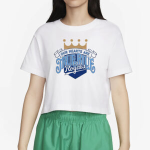 KC Royals Bring Out The Blue Our Hearts Are True Blue T-Shirt 2024 Giveaway2