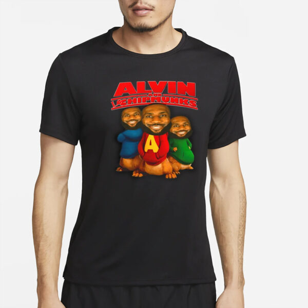 Lebron James Alvin And Chipmunks T-Shirt2