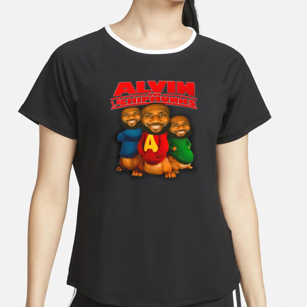 Lebron James Alvin And Chipmunks T-Shirt4