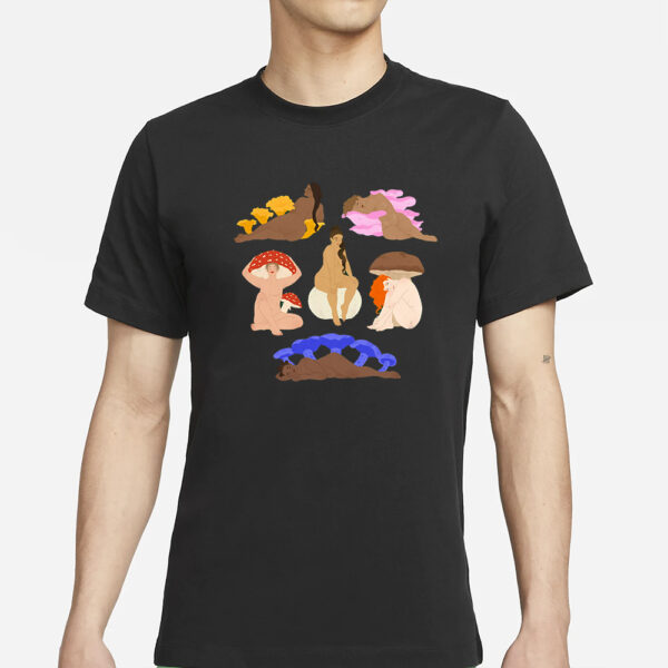 MUSHROOM LADIES T-SHIRT