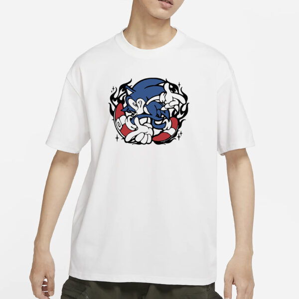 Mamono World Sonic Tattoo T-Shirt