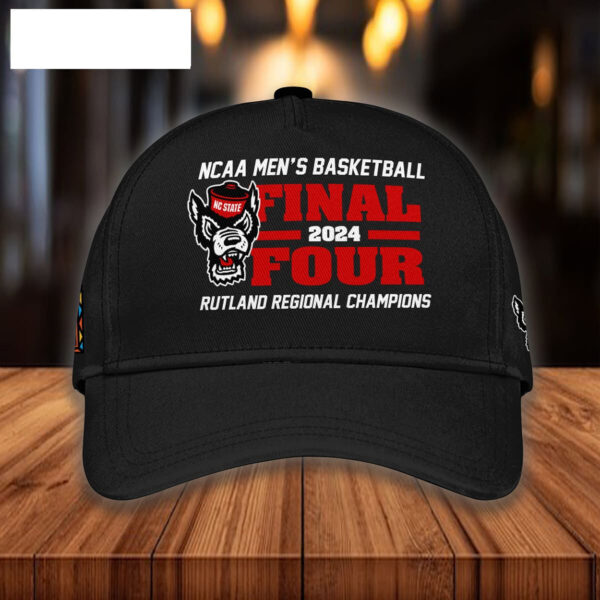 NC State 2024 Men’s Basketball Tournament March Madness Final Four Hat1