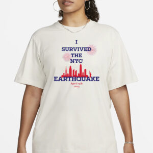 New Yorkers Embrace ‘I Survived The NYC Earthquake’ T-Shirt Amidst Rare Temblor Turmoil5