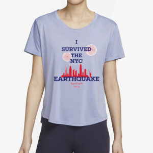 Official new York I Survived The NYC Earthquake April 5th 2024 T-Shirt1