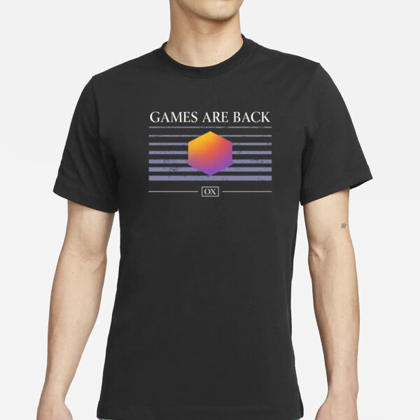 Outsidexbox Games Are Back Ox T-Shirt