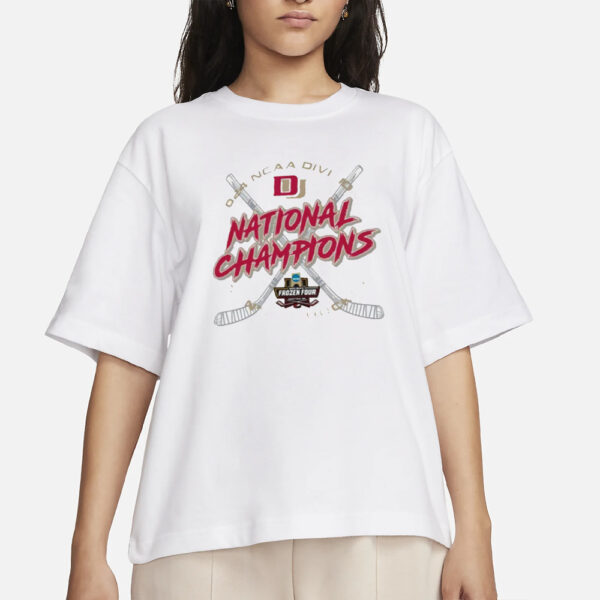 Pioneers 2024 Ice Hockey National Champions T-Shirts