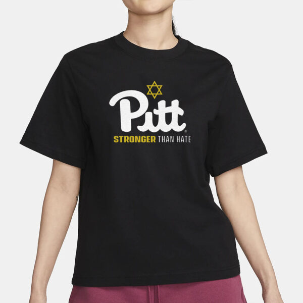 Pitt Stronger Than Hate T-Shirt3