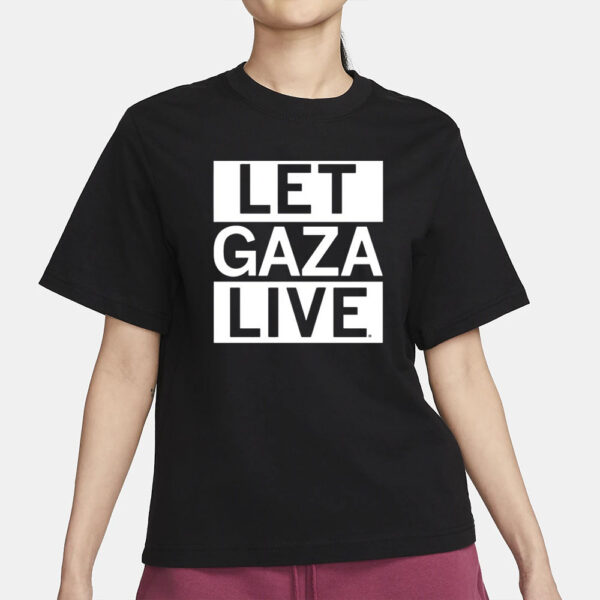 Raygun Let Gaza Live T-Shirt2